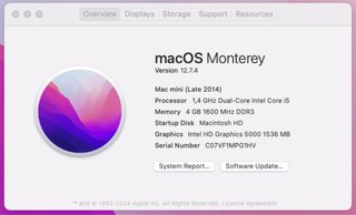 Apple Mac Mini 2014