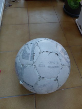 Balón de fútbol Kipsta blanco