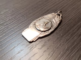 Antigua Medalla Deportiva Art Nouveau