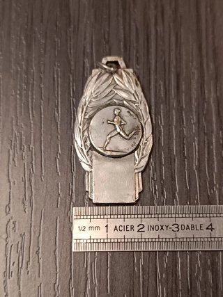 Antigua Medalla Deportiva Art Nouveau