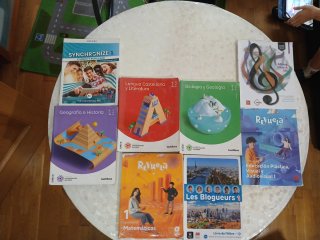 Pack de 8  libros 1°de la ESO