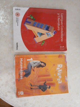 Pack de 8  libros 1°de la ESO