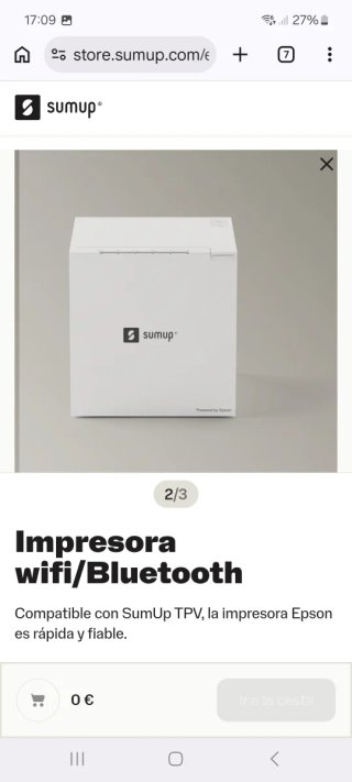 TPV SumUp Completo Blanco