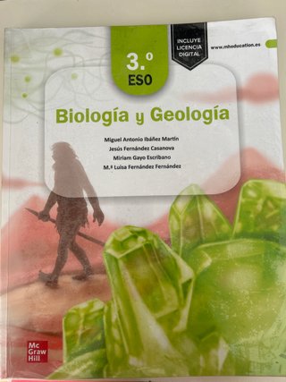 Biología y Geología : 3o ESO