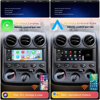 NUEVO! (70€) Radio Coche 1 DIN 6.28”