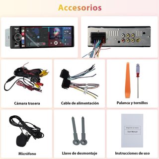 NUEVO! (70€) Radio Coche 1 DIN 6.28”