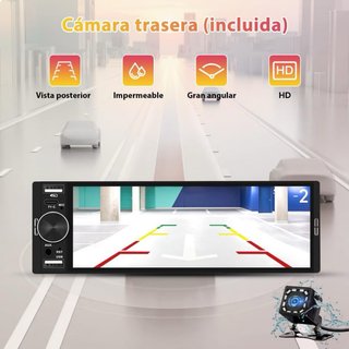 NUEVO! (70€) Radio Coche 1 DIN 6.28”