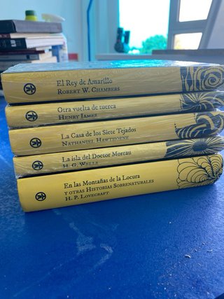 Colleccion de novela fantástica y de terror