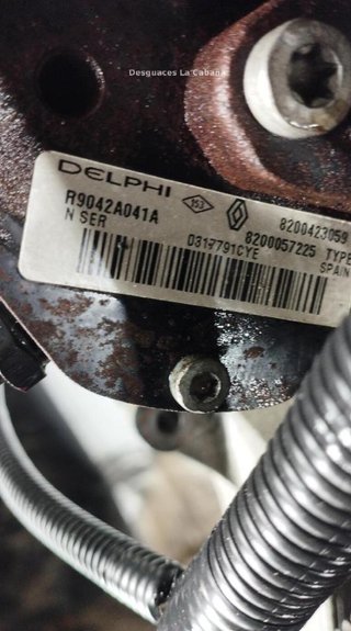 Motor renault cabap23185579 k9kf728 megane 1.5 dci