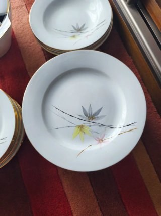 Vajilla Royal Porcelana Dorada