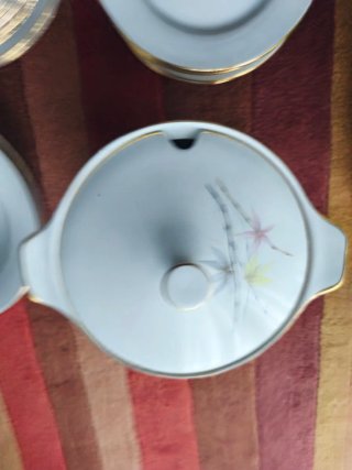 Vajilla Royal Porcelana Dorada