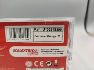Scalextric F1 Orange