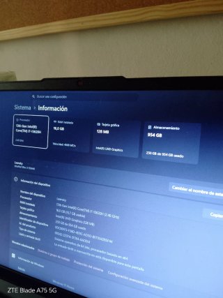 URGENTE Portátil Lenovo Gris