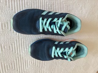 Zapatillas Running Adidas Talla 37.5 Azul/Turquesa