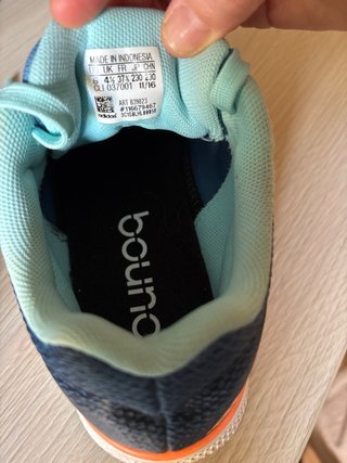 Zapatillas Running Adidas Talla 37.5 Azul/Turquesa