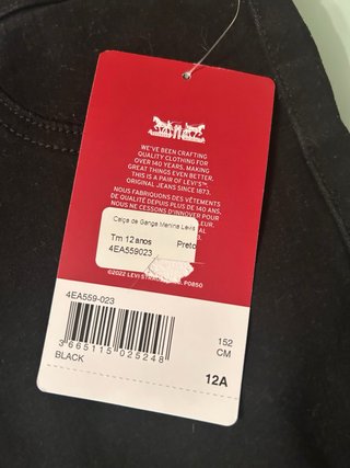 Pantalones Levi's Niña Nuevos Talla X