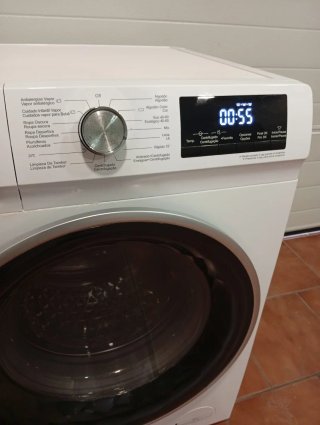 Lavadora Hisense 10kg como nueva