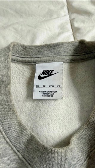 Sudadera Nike Hybrid Gris y Azul