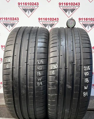 215 40 18 W DUNLOP RUEDA AL 90% VIDA UTIL