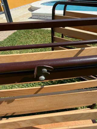 Estructura plegable cama supletoria individual 90