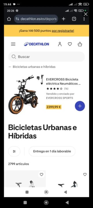 Bicicleta Eléctrica EV