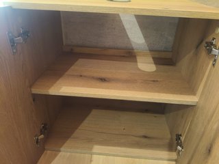 Mueble de lavabo de madera