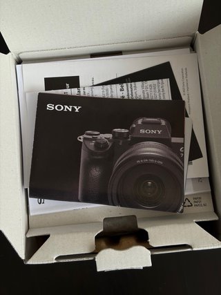 Cámara Sony ZV-E1 sin estrenar (NUEVO)