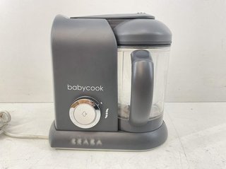 Robot cocina bebé Beaba Babycook gris