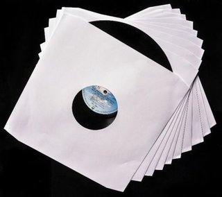 25 FUNDAS INTERIORES PAPEL BLANCO LP