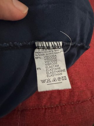 Coordinato blu donna