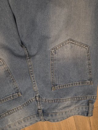 Pantalón vaquero hombre Talla M azul claro lavado