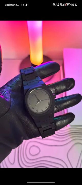 Reloj Analógico Negro Alta Calidad