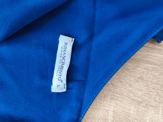 Vestido azul fiesta talla L