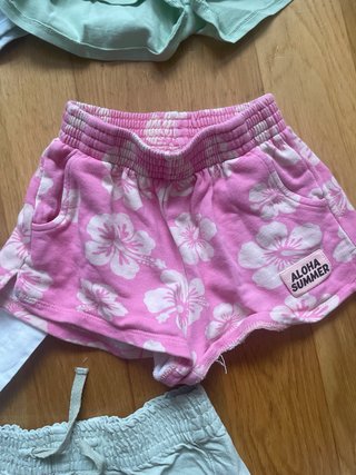 Lote 5 shorts niña 8 años