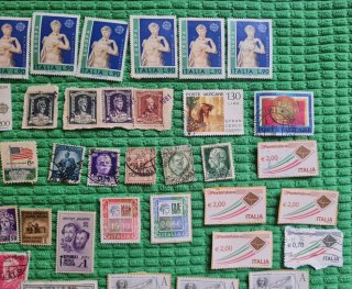 Collezione di 69 francobolli