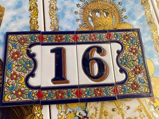 Azulejos decorativos número 16