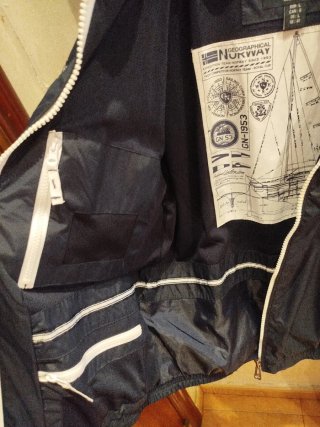 Chaqueta nautica Norway Azul Talla L