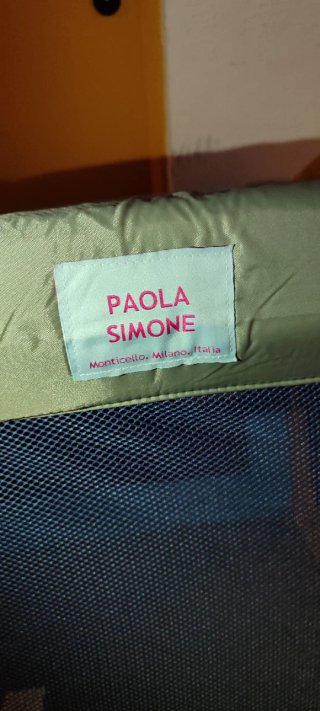 Cuna de viaje Paola Simoni
