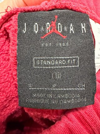 Jordan Jumpman Shorts Rojos Hombre
