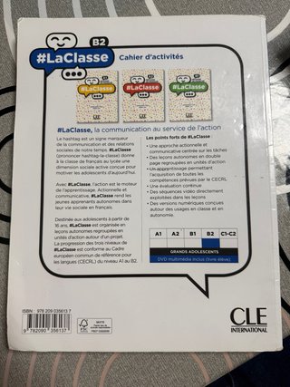 #LaClasse. B2. Livre de l'élève. Édition intern...