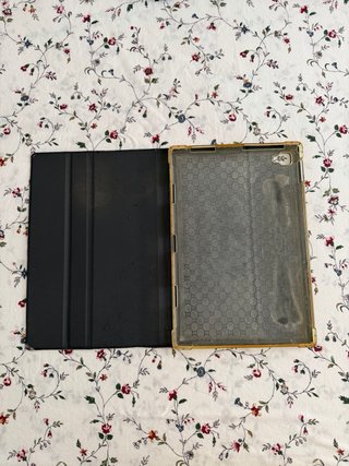 Funda azul para tablet