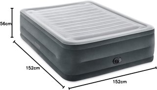 Colchón autohinchable marca INTEX, de doble grosor