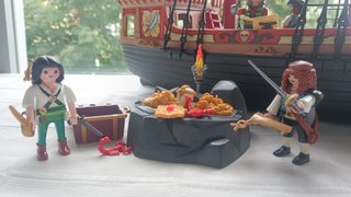 Playmobil Barco Pirata Calavera Ref 70411