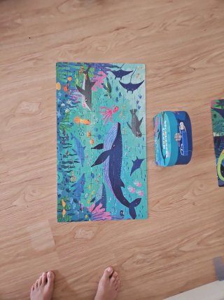 Puzzle Mideer Océano 104 Piezas
