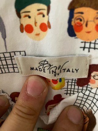 Vestido Peto Estampado Caras