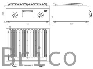 Barbacoa Gas Serie 500 - B600