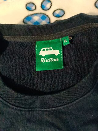 Sudadera Hutton Azul Marino Talla XL