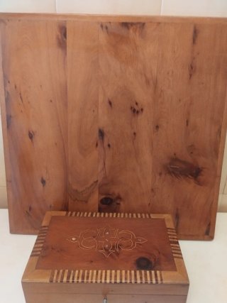 Juego Ajedrez Madera Enebro y Limonero