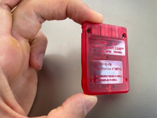 Ps2 Memory Card 8MB Hori Red Rossa Magic Gate Play