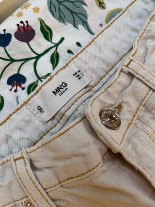 Pantaloni Mango Beige